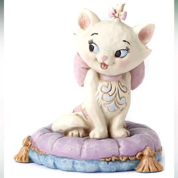NEW Disney Traditions by Jim Shore Aristocats Marie Cat Figurine 🎀🌸✨ - Picture 2 of 4
